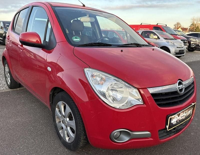 Gebraucht Opel Agila Edition 86 PS (63 kW) 2009 Rot Kleinwagen