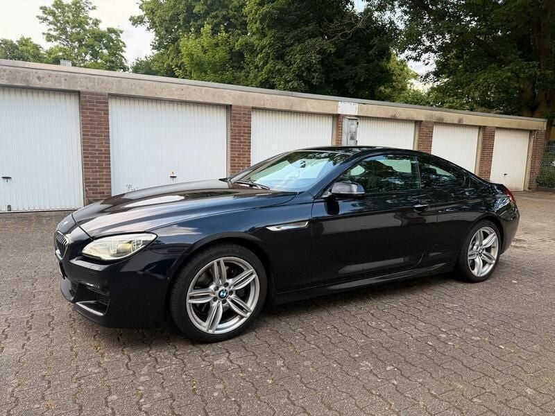 Schwarz Gebraucht 2016 BMW 640 M Sport Coupé | 19.000 € - Bild 1/4