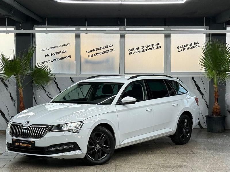Gebraucht Skoda Superb 150 PS (110 kW) 2024 Weiß Limousine