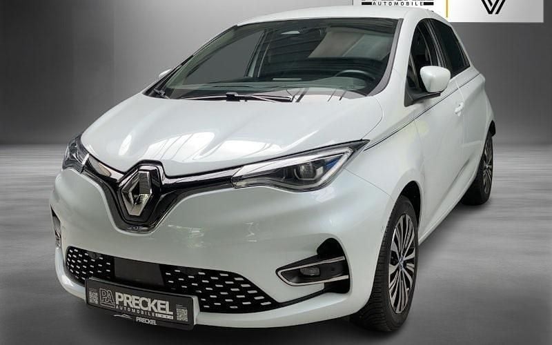 Quarzweiß (metallic) Gebraucht 2021 Renault Zoe Riviera Kleinwagen | 13.970 € (Fairer Preis) - Bild 1/4