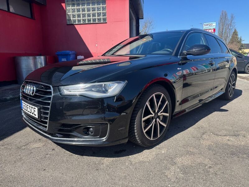 Schwarz Gebraucht 2015 Audi A6 S-line plus Kombi | 10.950 € (Guter Preis) - Bild 1/4