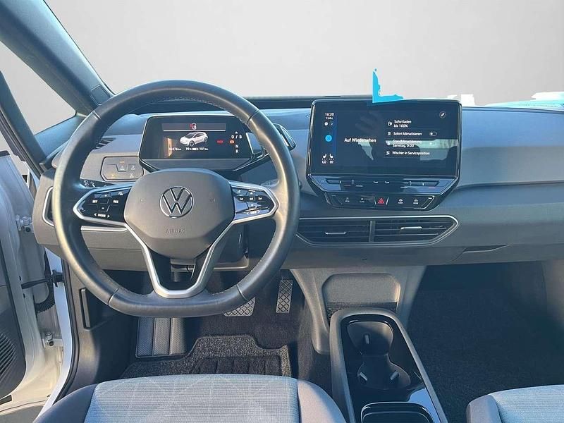 Gebraucht VW ID.3 Pro Performance 150 kW (204 PS) 2022 Gletscherweiß metallic schwarz (metallic) Kleinwagen