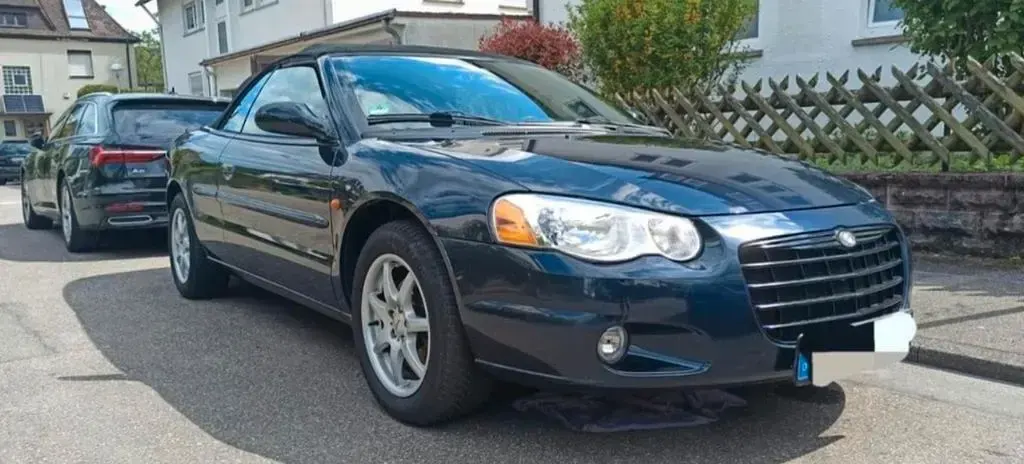 Gebraucht Chrysler Sebring Cabriolet Touring 203 PS (149 kW) 2005 Blau Cabrio