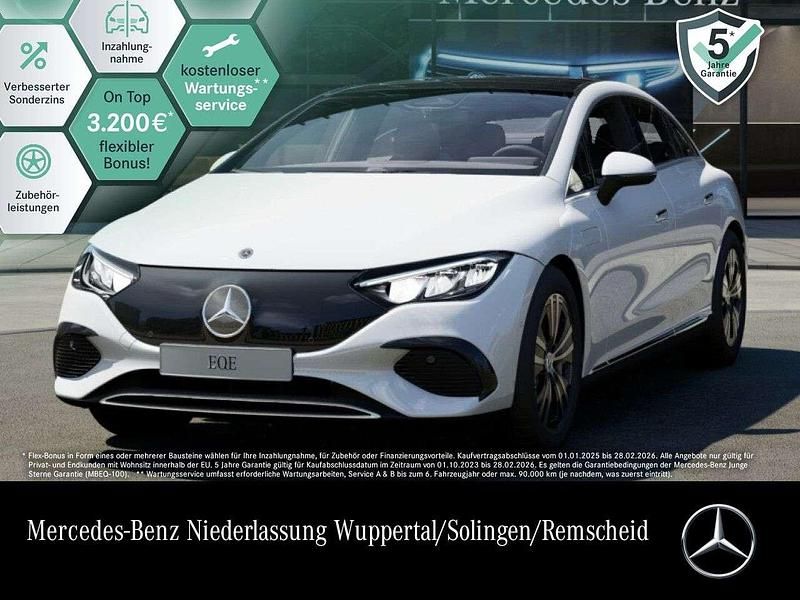 Weiß Gebraucht 2024 Mercedes EQE300 Advanced Limousine | 41.990 € (Superpreis) - Bild 1/3