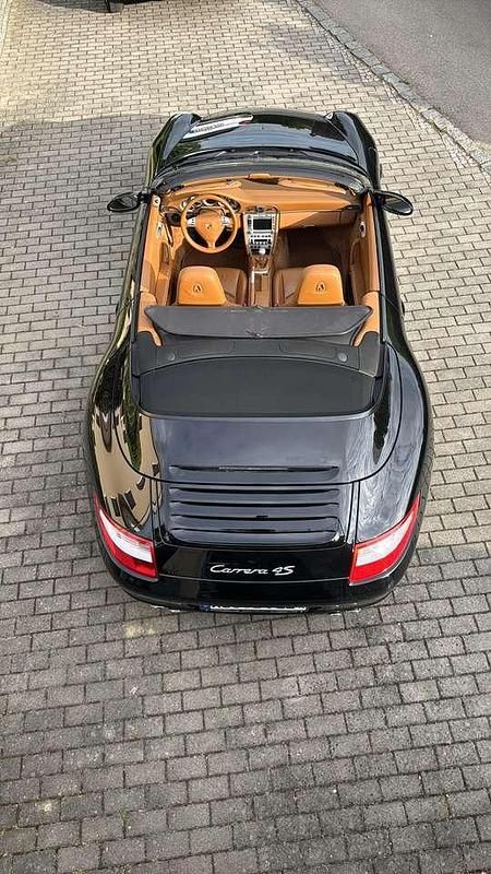 Schwarz Gebraucht 2005 Porsche 911 Carrera 4S Cabriolet Cabrio | 75.911 € - Bild 1/4