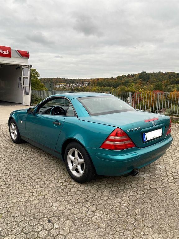 Grün Gebraucht 1998 Mercedes SLK200 Cabrio | 3.400 € (Fairer Preis) - Bild 1/4