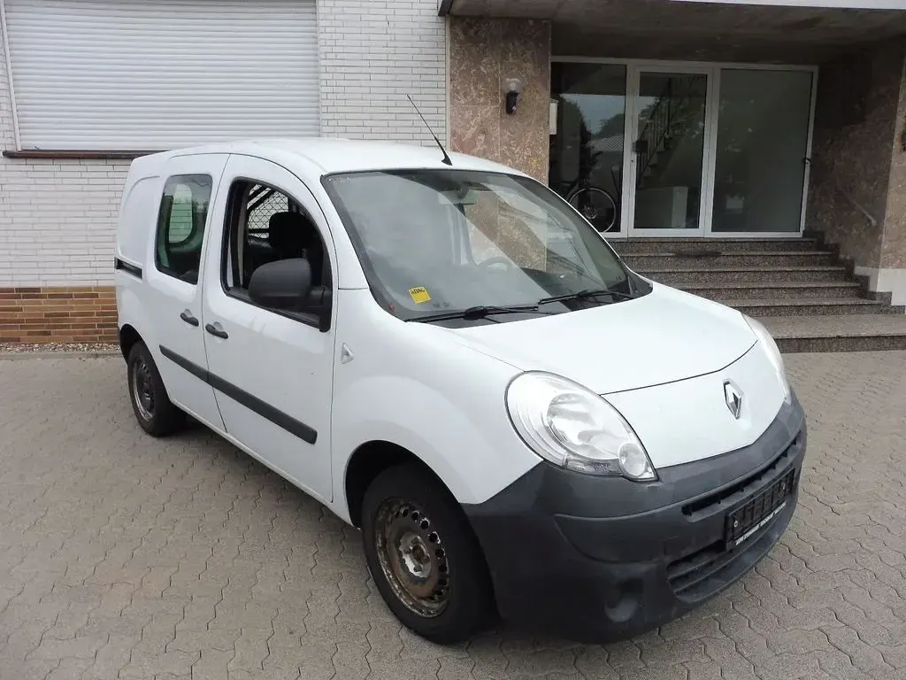 Gebraucht Renault Kangoo Basis 75 PS (55 kW) 2013 Weiß Van / Kleinbus