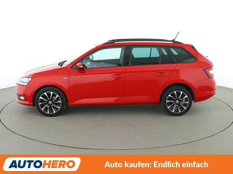 Gebraucht Skoda Fabia Drive 95 PS (69 kW) 2021 Rot Kombi