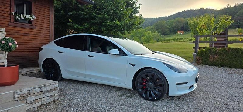Gebraucht Tesla Model 3 Performance 377 kW (513 PS) 2021 Weiß Limousine