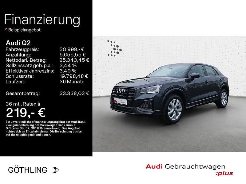 Manhattangrau metallic Gebraucht 2024 Audi Q2 Advanced Plus SUV | 30.999 € (Fairer Preis) - Bild 1/4