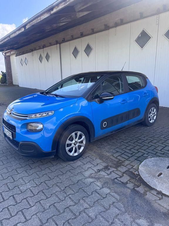 Gebraucht Citroën C3 PureTech 83 PS (61 kW) 2018 Blau Kleinwagen