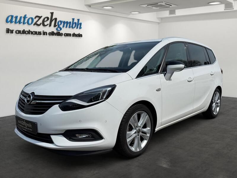 Weiß Gebraucht 2017 Opel Zafira Tourer Business Innovation Van / Kleinbus | 13.900 € (Teuer) - Bild 1/4