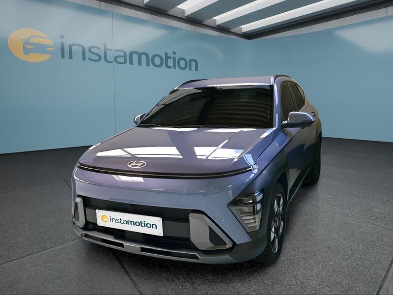 Blau Gebraucht 2024 Hyundai Kona SUV | 29.599 € (Fairer Preis) - Bild 1/4