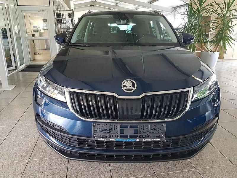 Gebraucht Skoda Karoq Soleil 150 PS (110 kW) 2020 Blau (metallic) SUV