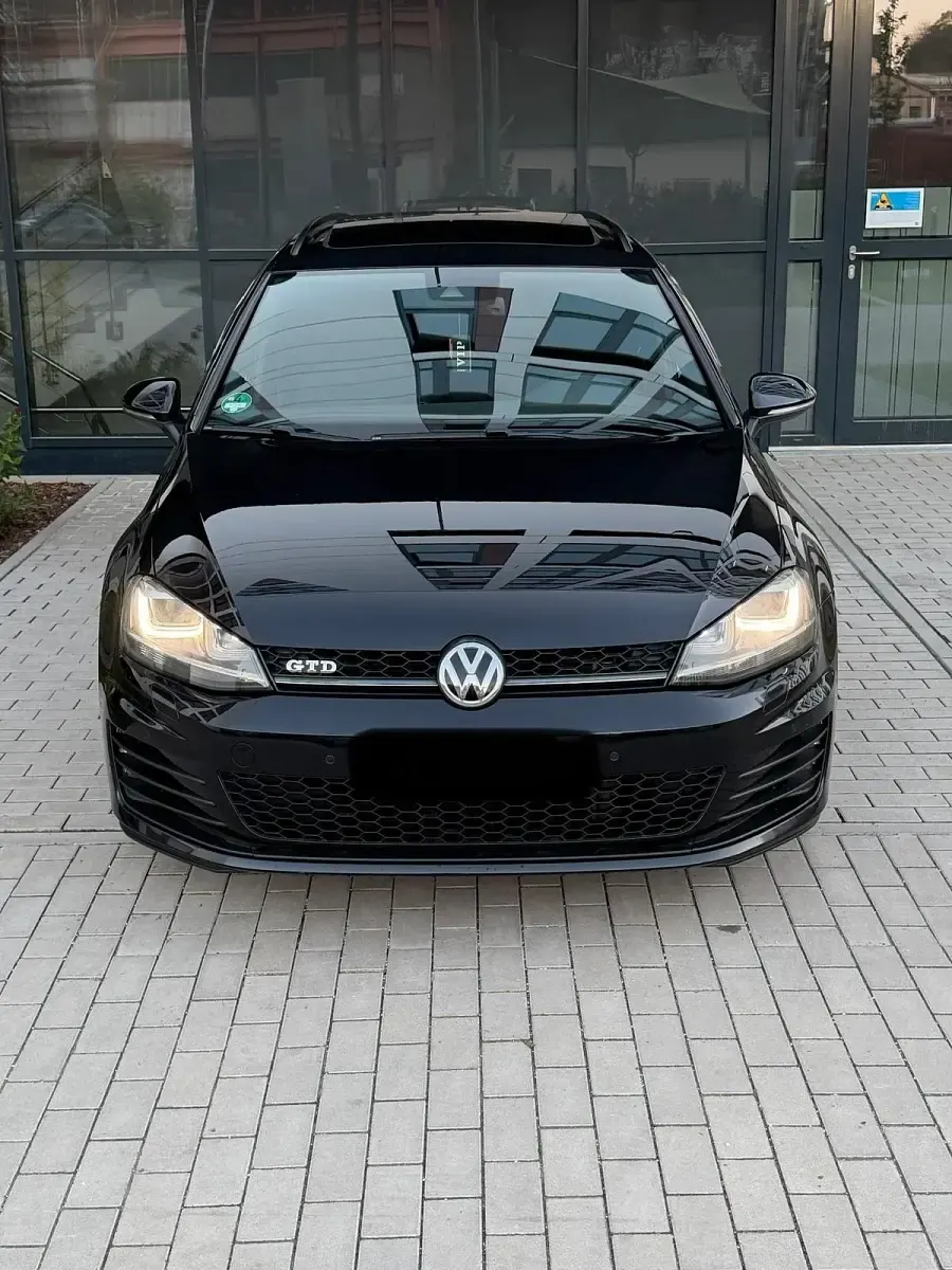 Gebraucht VW Golf VII GTD 184 PS (135 kW) 2015 Schwarz Kombi