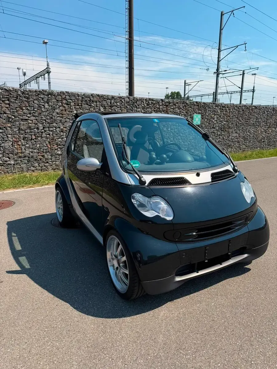 Gebraucht Smart ForTwo Cabrio Brabus 71 PS (52 kW) 2004 Schwarz Cabrio