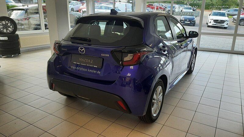 Neu Mazda 2 Center-Line 116 PS (85 kW) 2025 Glass blue Kleinwagen