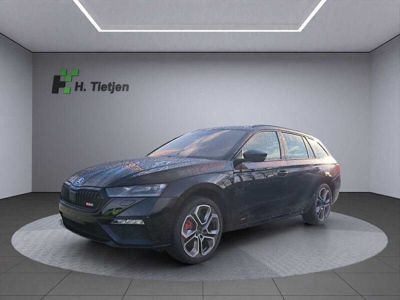 Schwarz Gebraucht 2024 Skoda Octavia RS Kombi | 33.690 € (Superpreis) - Bild 1/4