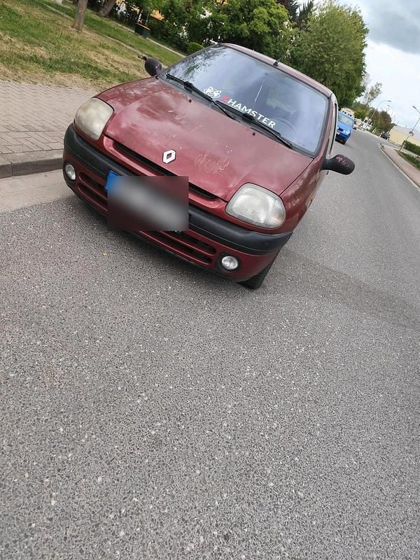Rot Gebraucht 1998 Renault Clio II Kleinwagen | 400 € - Bild 1/3