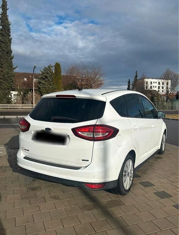 Gebraucht Ford C-MAX Titanium 125 PS (91 kW) 2017 Weiß Van / Kleinbus