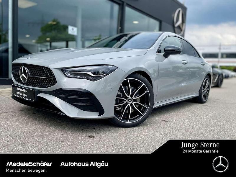 Manufaktur alpingrau uni Gebraucht 2025 Mercedes CLA200 Edition Coupé | 41.945 € (Teuer) - Bild 1/4