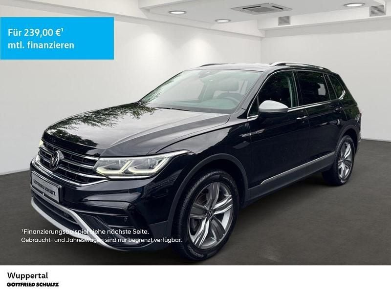 Schwarz Gebraucht 2022 VW Tiguan Allspace Elegance SUV | 34.490 € (Guter Preis) - Bild 1/4