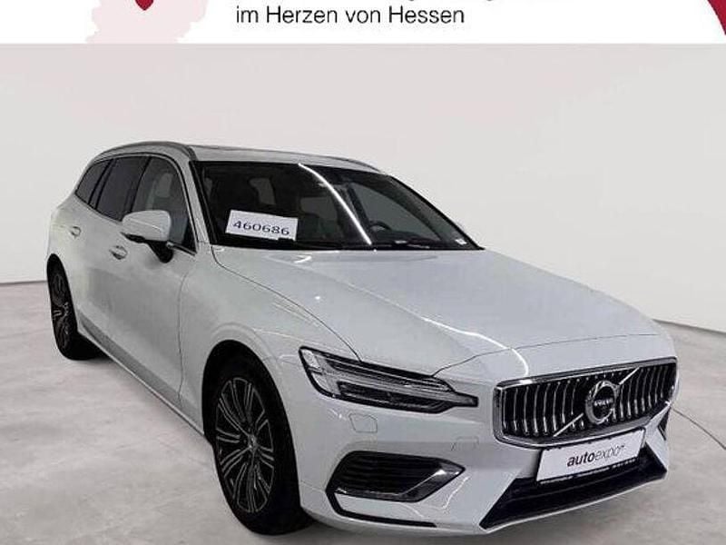 Ice white Gebraucht 2021 Volvo V60 Inscription Kombi | 27.990 € (Guter Preis) - Bild 1/4