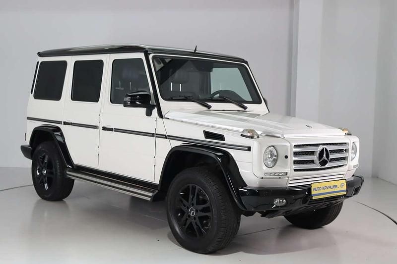 Gebraucht Mercedes G350 211 PS (155 kW) 2015 Designo mysticweiss 2 bright SUV
