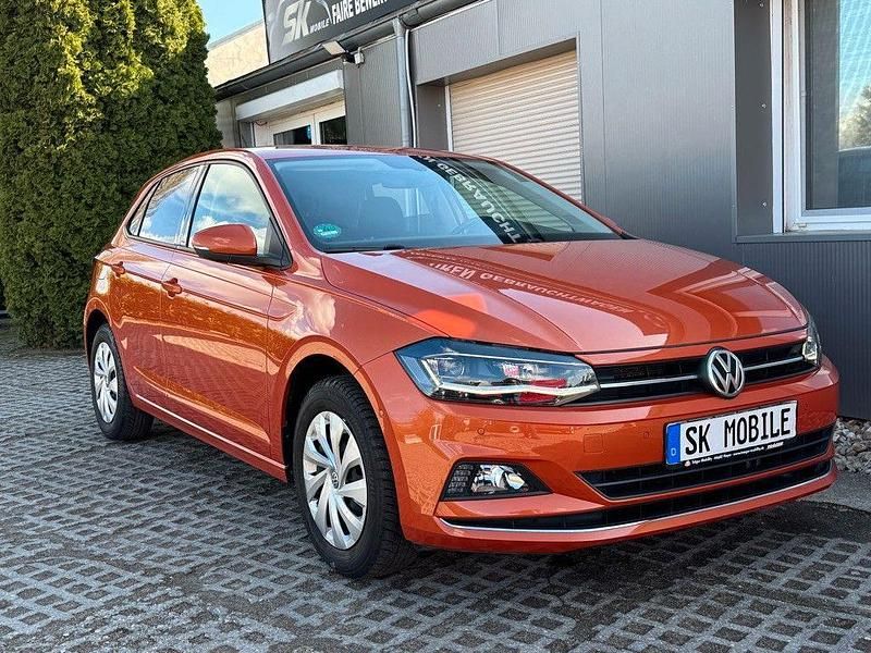 Gebraucht VW Polo Highline 95 PS (69 kW) 2020 Orange Kleinwagen