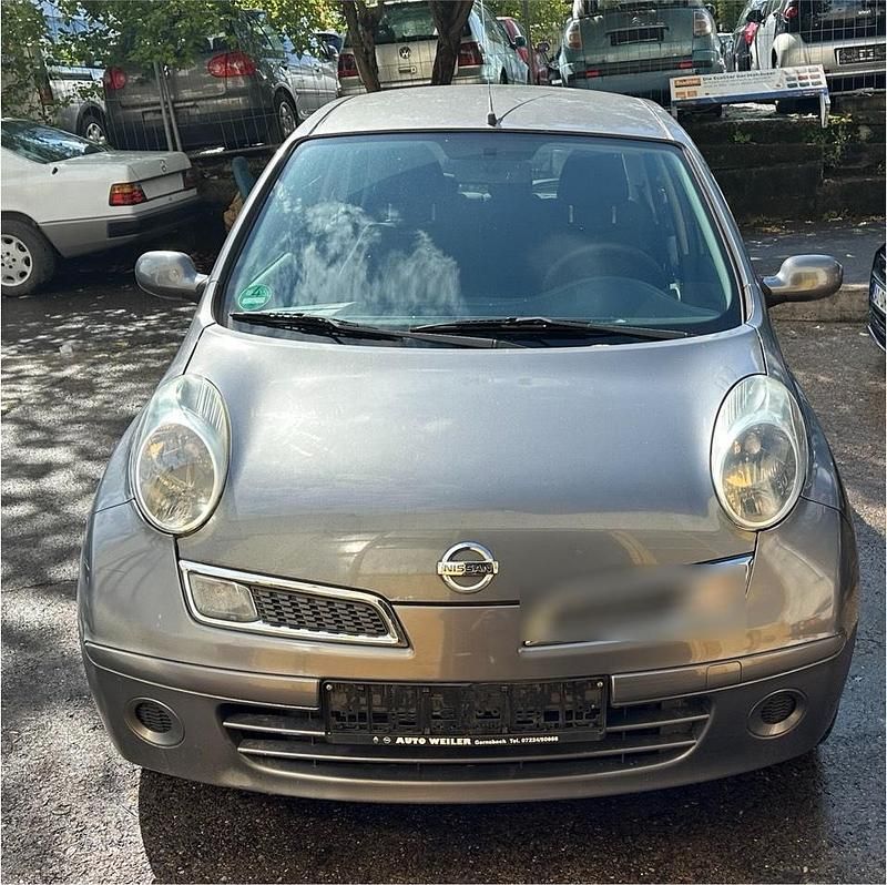 Grau Gebraucht 2009 Nissan Micra Kleinwagen | 2.500 € (Fairer Preis) - Bild 1/4