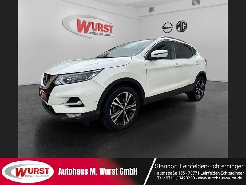 Brilliant white (m) Gebraucht 2020 Nissan Qashqai 360º SUV | 17.490 € (Guter Preis) - Bild 1/4