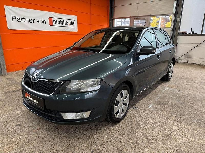 Grau Gebraucht 2016 Skoda Rapid Ambition Limousine | 6.199 € (Fairer Preis) - Bild 1/4