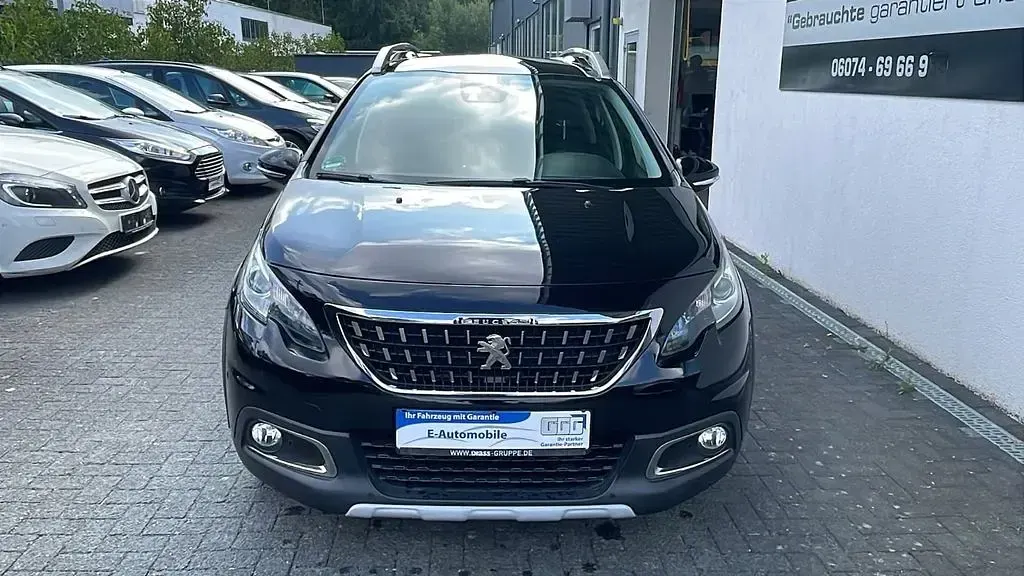 Gebraucht Peugeot 2008 Allure 131 PS (96 kW) 2019 Schwarz SUV