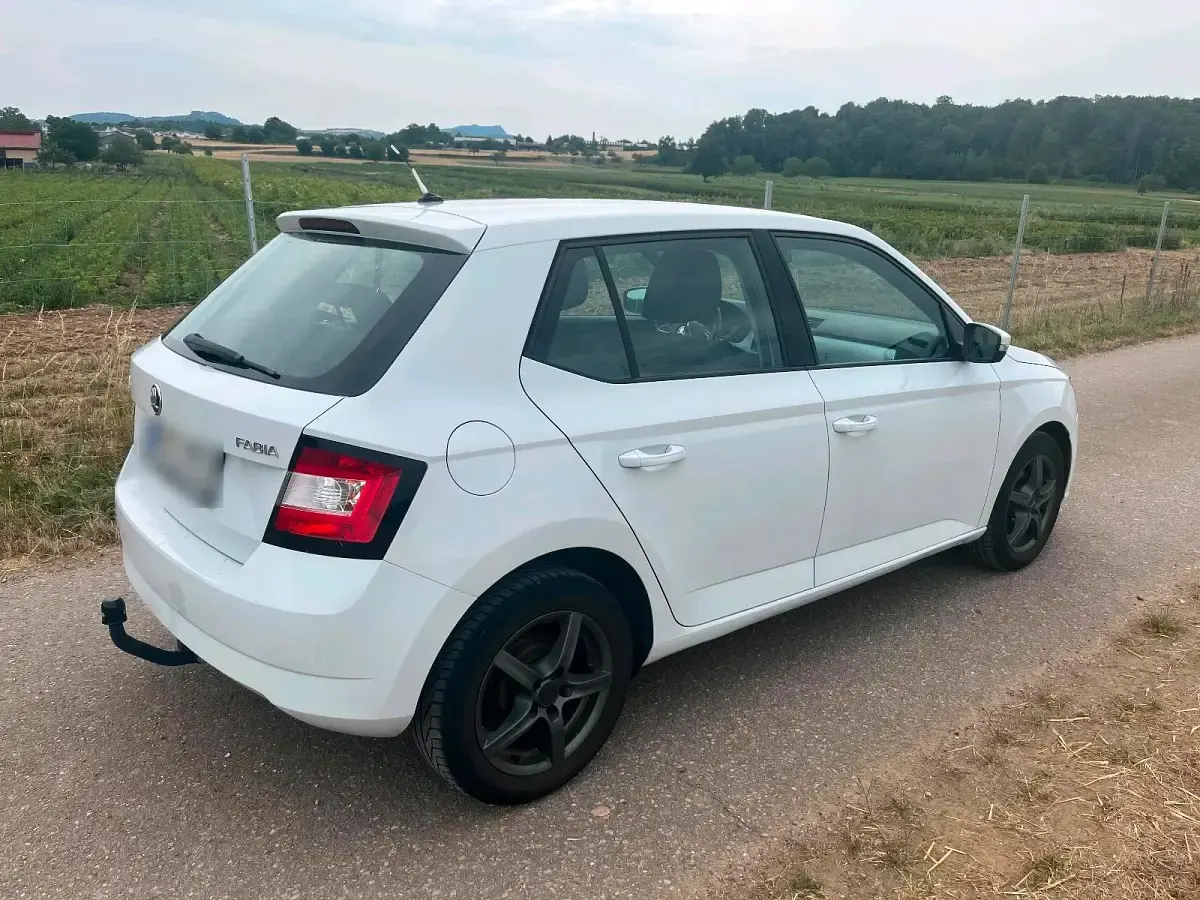 Gebraucht Skoda Fabia 75 PS (55 kW) 2016 Weiß Kleinwagen