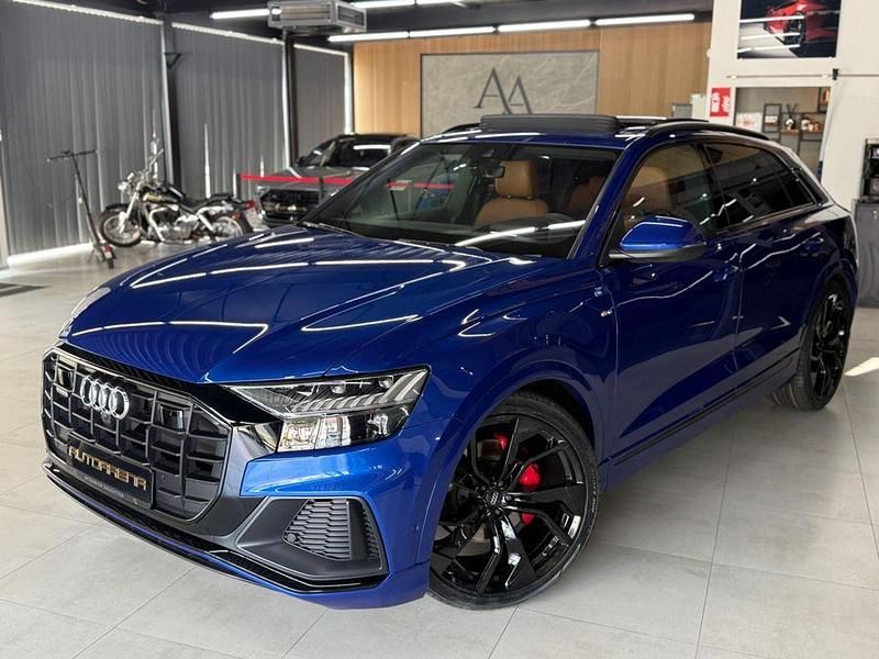 Gebraucht Audi Q8 S-Line 286 PS (210 kW) 2021 Blau SUV