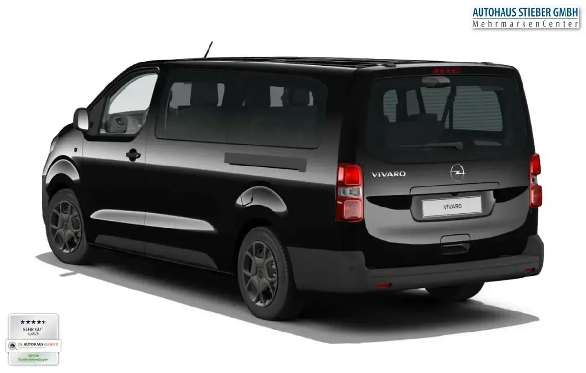 Ny Opel Vivaro 177 HK (130 kW) 2025 Sort MPV