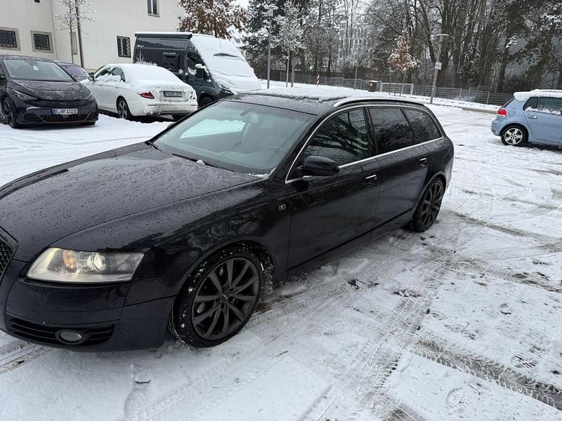 Schwarz Gebraucht 2007 Audi A6 Ambiente Kombi | 6.000 € (Etwas zu teuer) - Bild 1/4