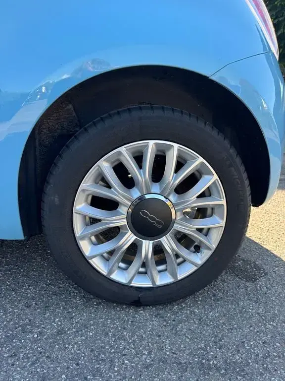 Gebraucht Fiat 500 Lounge 69 PS (50 kW) 2014 Blau Kleinwagen