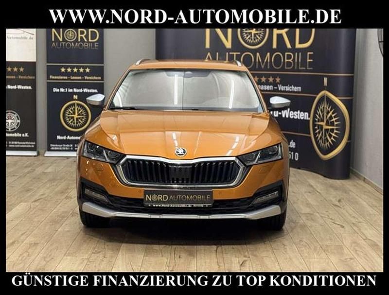 Gebraucht Skoda Octavia Scout 150 PS (110 kW) 2022 Phoenixorange metall (metallic) Kombi