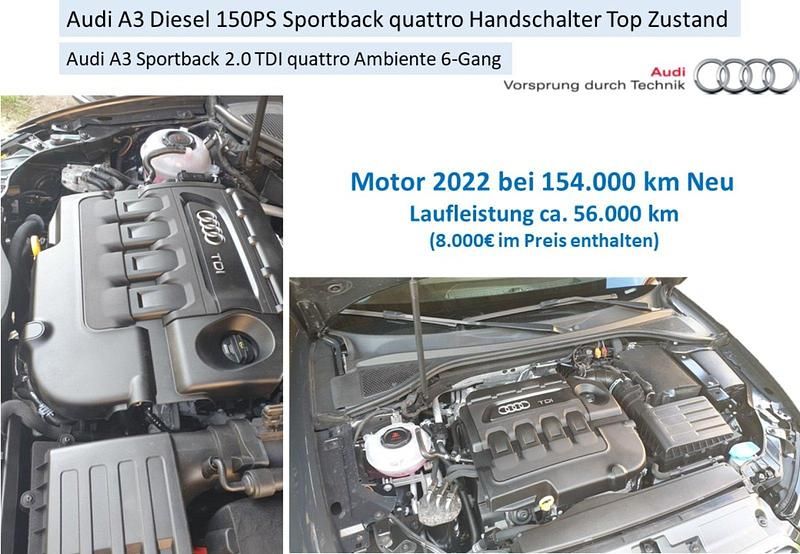 Gebraucht Audi A3 150 PS (110 kW) 2014 Braun Limousine