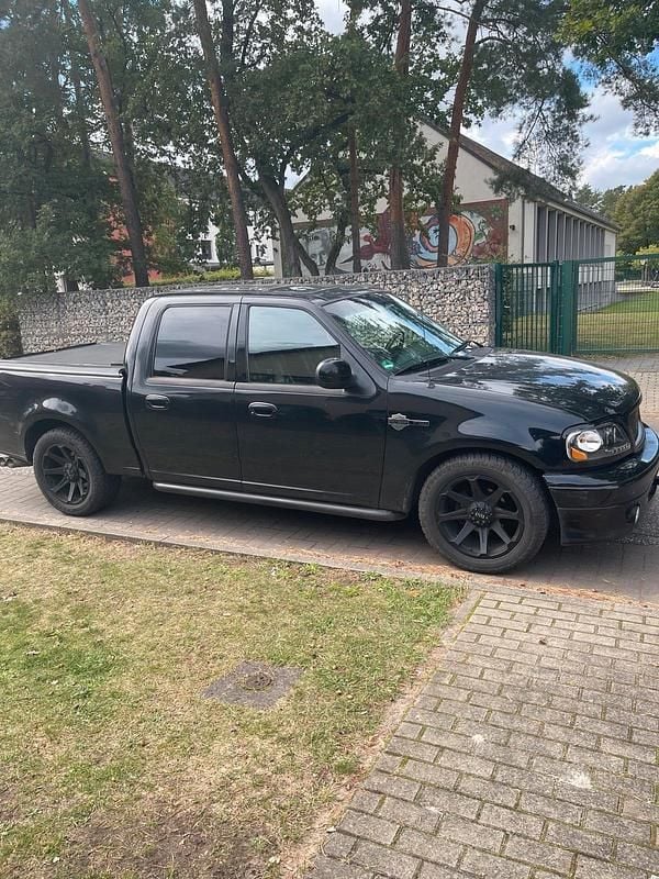 Schwarz Gebraucht 2002 Ford F-150 Abholung | 12.000 € - Bild 1/4