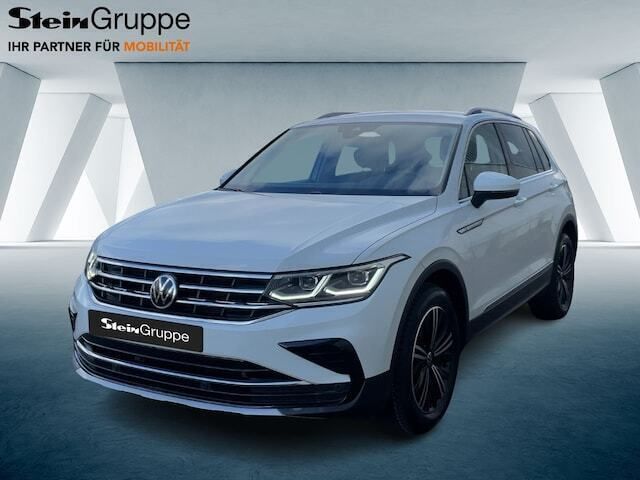 Weiß Gebraucht 2021 VW Tiguan Elegance SUV | 27.280 € (Guter Preis) - Bild 1/4