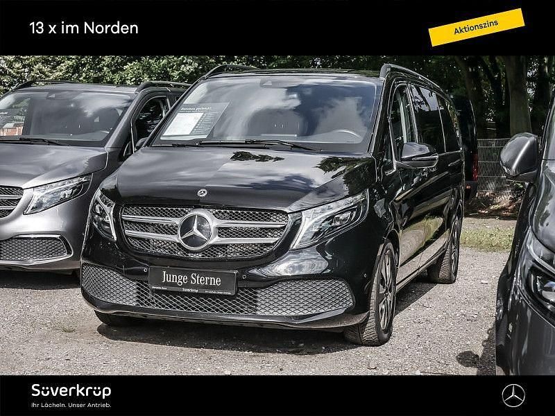 Schwarz Gebraucht 2024 Mercedes V250 Edition Van / Kleinbus | 54.330 € (Superpreis) - Bild 1/4
