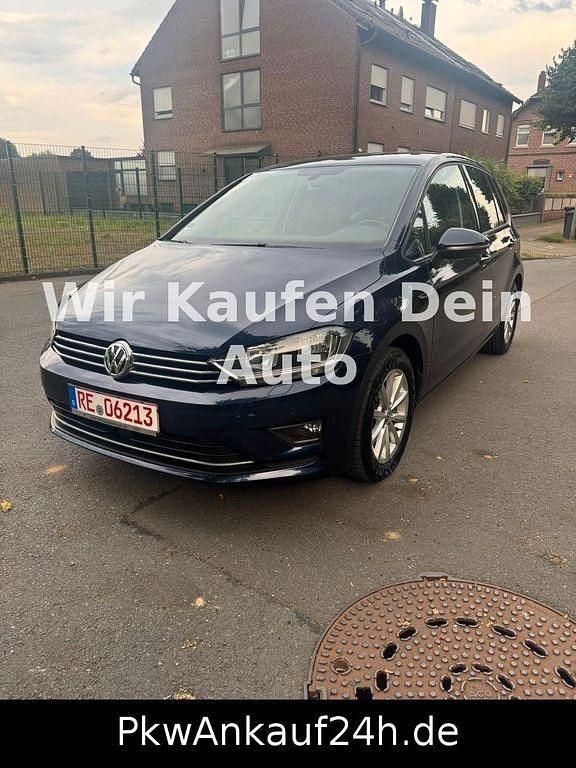 Blau Gebraucht 2015 VW Golf Sportsvan LOUNGE Van / Kleinbus | 9.990 € (Fairer Preis) - Bild 1/4