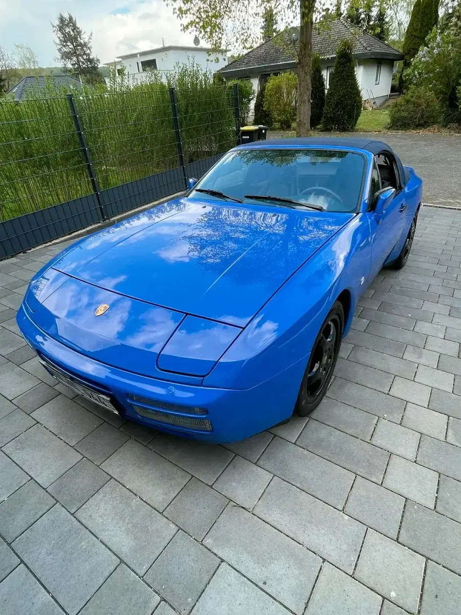 Gebraucht Porsche 944 S2 211 PS (155 kW) 1991 Blau Cabrio