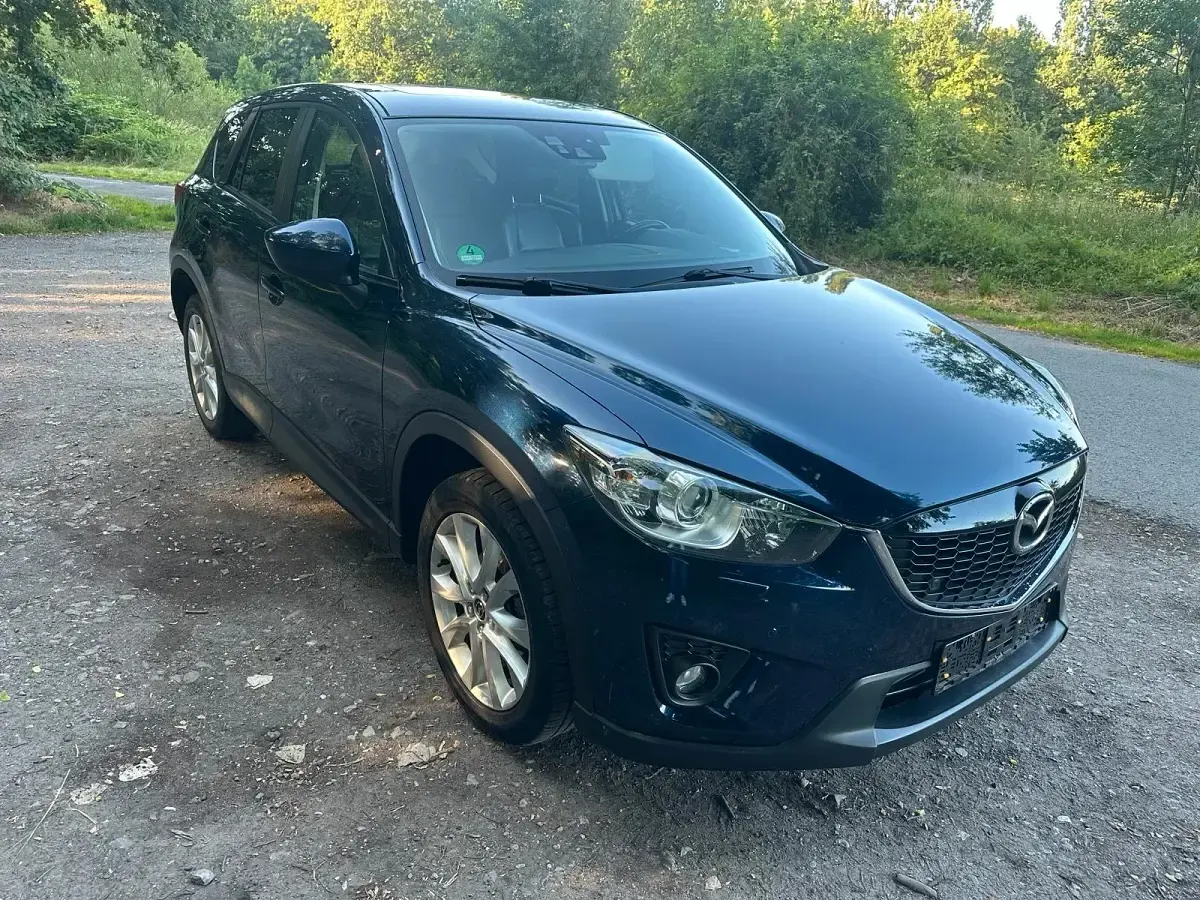 Gebraucht Mazda CX-5 175 PS (128 kW) 2014 Blau SUV