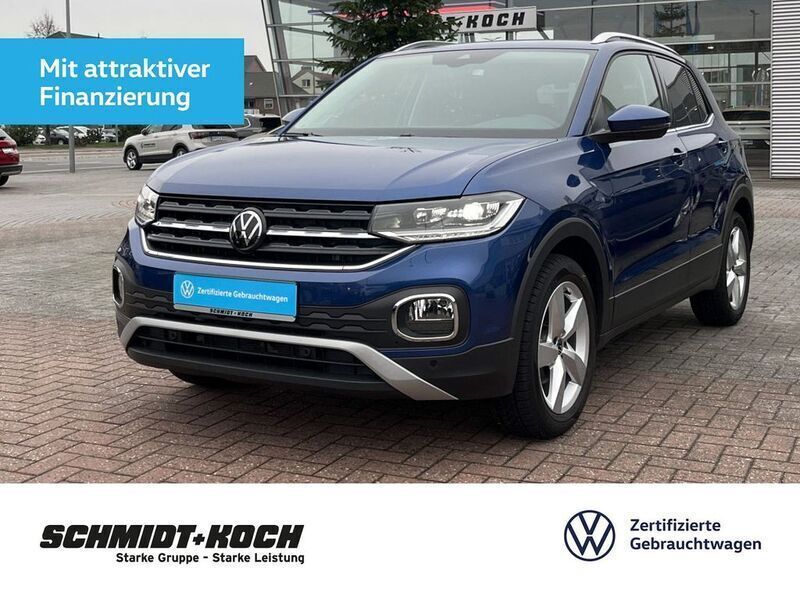 Reef blue Gebraucht 2023 VW T-Cross Style SUV | 24.950 € (Fairer Preis) - Bild 1/4