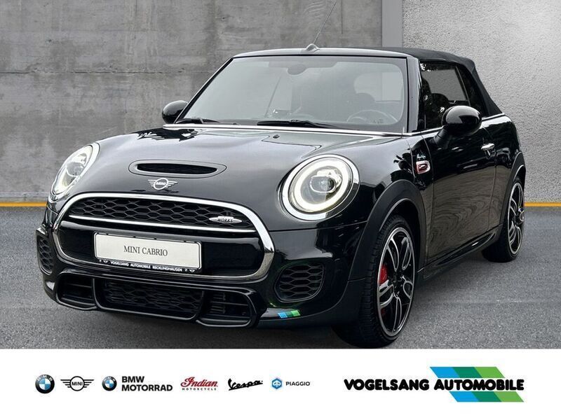 Midnight black metallic Gebraucht 2019 Mini John Cooper Works Cabriolet Chili Cabrio | 27.490 € (Fairer Preis) - Bild 1/4