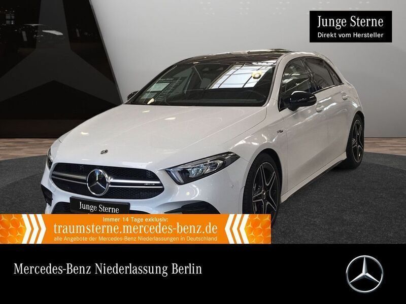 Weiß Gebraucht 2022 Mercedes A35 AMG AMG Limousine | 37.890 € (Superpreis) - Bild 1/3