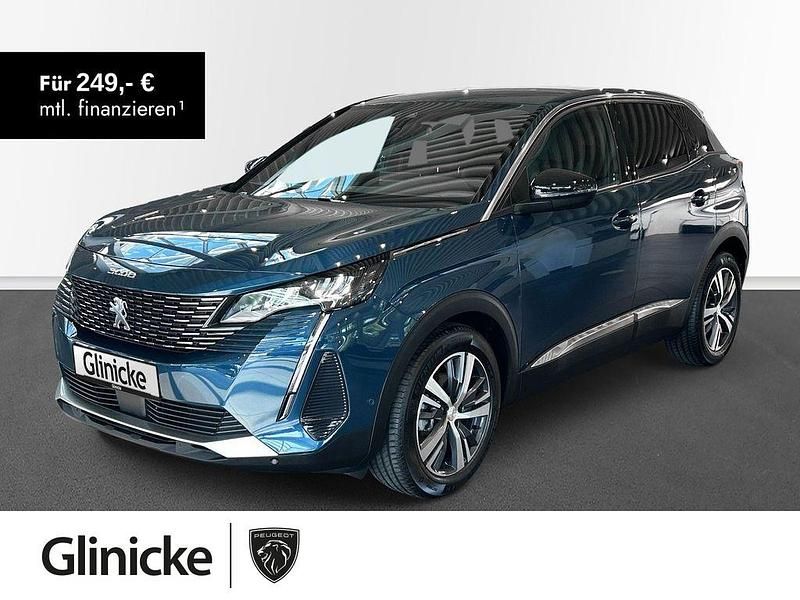 Blau Gebraucht 2023 Peugeot 3008 Limousine | 27.490 € (Fairer Preis) - Bild 1/3